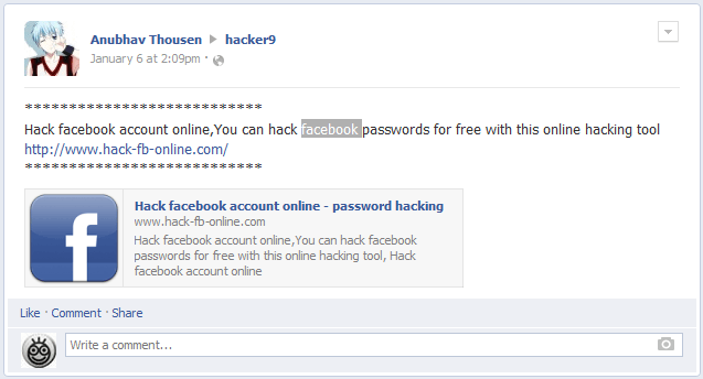 Facebook id hacking online free
